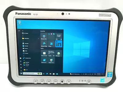 PANASONIC TOUGHBOOK FZ-G1 I5-4310U WIN 10 256/8  4G GPS LONG LAST BATTERY • $275