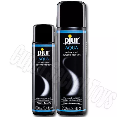 Pjur® AQUA  Water-Based Personal Lubricant Premium Sex Lube Long Lasting • $15.85