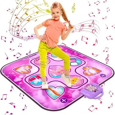 Kids Dance Mat Toys For 3 4 5 6 7 8 9 10+ Year Old Girls Birthday Gift Dance Mat • £48.15