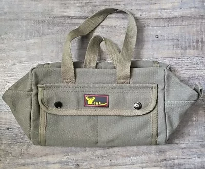 G & F Products Government Issued Style Mechanic Heavy Duty Tool Bag Olive Green • $16.99