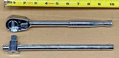 Powerbuilt 1/2  Drive Ratchet With Breaker Bar ~ Used • $4.95