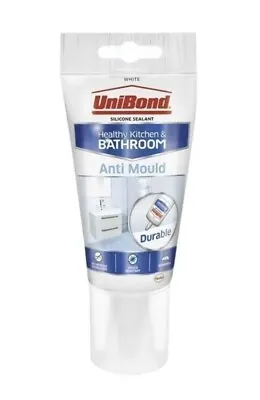UniBond Anti-Mould Kitchen And Bathroom Sealant Tube X 2 - White • £10