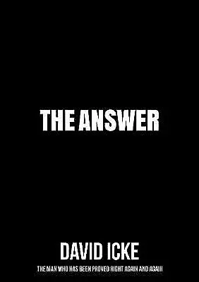 The Answer By David Icke (Paperback 2020) • £6.16