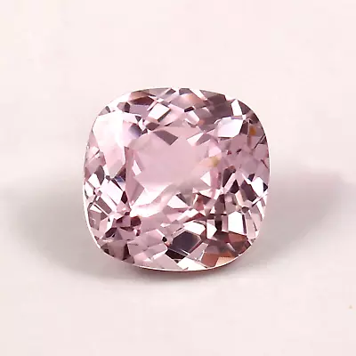 AAA Natural Flawless Pink Color Morganite Loose Cushion Cut Gemstone 8 X 8 MM • $28.43