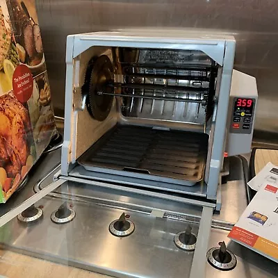 $65 • Buy Ronco Showtime Rotisserie Oven 5000 Series Platinum W/ Accessories & BOX -TESTED