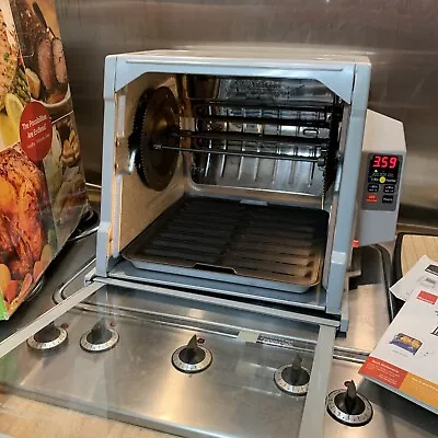 Ronco Showtime Rotisserie Oven 5000 Series Platinum W/ Accessories & BOX -TESTED • $59