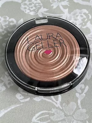 Laura Geller Baked Gelato Swirl Illuminator Dusky RoseGold Highlighter Ballerina • £19.99