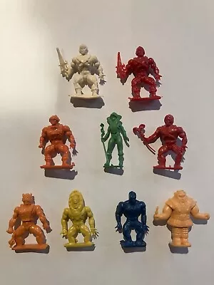 He-Man MOTU Mini Rubber Figures (Lot Of 9) • $19.99