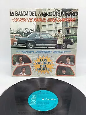 LOS ZAFIROS DEL NORTE La Banda Del Marquis Negro (85’ RCA MEXICO VINYL LP) NM- • $30