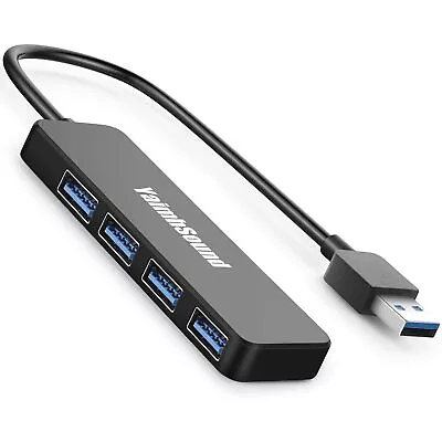 4-Port Usb Hub 3.0 T-Sound Usb Splitter For Laptop Ps4 Keyboard And Mouse Ad • $12.99