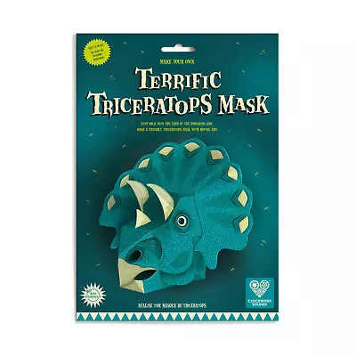 Make Your Own Terrific Triceratops Mask Craft Pack • £7.95