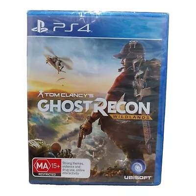 Tom Clancy's Ghost Recon Wildlands PS4 PlayStation 4 BRAND NEW AND SEALED  • $31.50