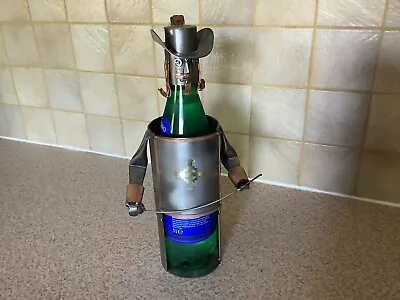 Metal Musketeer Bottle Holder ByThe Atrium Collection Exc. Unused Condition. • £20