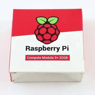 Raspberry Pi Compute Module 3+ W/ 1GB RAM + 32GB EMMC/Quad Core ARM-A53 @1.2Ghz • $45.95