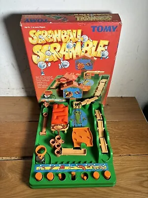 Tomy Screwball Scramble - Vintage 1980's Classic Marble Maze - Read Description  • £7.99