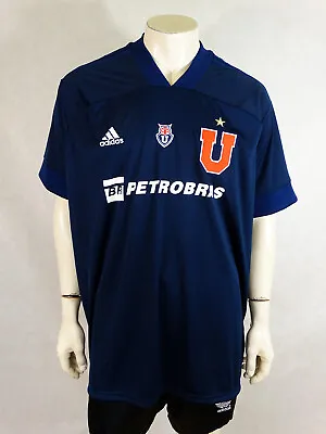 £46.79 • Buy Universidad De Chile Home Football Shirt Jersey Trikot Adidas 2020 2021 XL New
