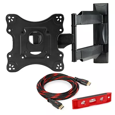 Full Motion Articulating Swivel LCD LED TV Wall Mount Fits Most 32  - 52  TVs • $19.99