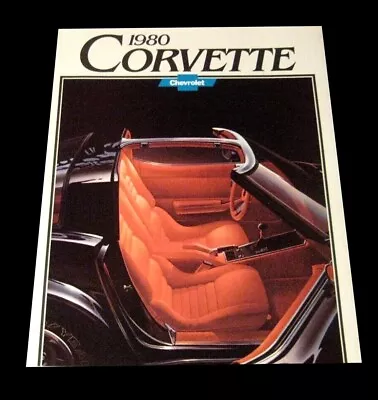 1980 Chevy Corvette Sales Brochure Old Original • $16