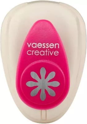 Vaessen Creative Craft Paper Punch Daisy Motive Puncher Multi-Colour Mini • £4.49