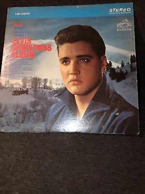 ELVIS' CHRISTMAS ALBUM Stereo LSP-1951(e)  LP Vinyl Record Vintage Album Sleeve • $17