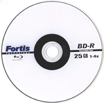 £1.99 • Buy FORTIS BLU-RAY DVD Blank Discs 4x Recordable BD R 25GB 1 Discs Sleeved