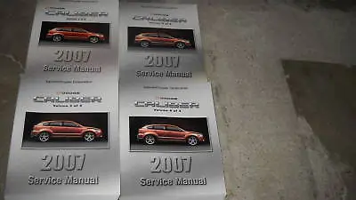 2007 DODGE CALIBER Service Shop Repair Workshop Manual Set OEM 2007 MOPAR Book • $129.99