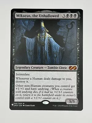 MTG Mikaeus The Unhallowed The List 106/254 • $6.95