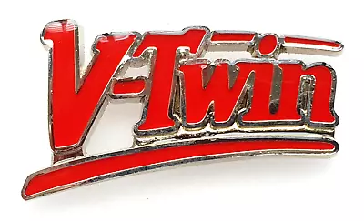 $6.61 • Buy V-Twin, Red Lapel/hat Pin Badge                                          B011203
