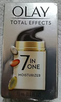 Olay Total Effects 7 In One Moisturizer 15 ML 0.5 Fl Oz Trial / Travel Size NEW • $10.45