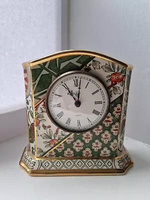 Mason's Applique Green Clock  • £9.99