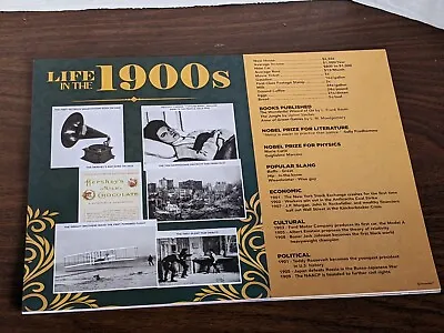 Decorably 1900s-2000s Decade 12 X16  Posters For Middle School History Classroom • $19.95