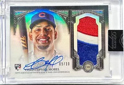 2023 Topps Dynasty Christopher Morel Autograph Rookie Patch Auto RC #09/10 Cubs • $217.67