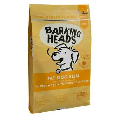 £69.99 • Buy Barking Heads Low Fat Light Dry Dog Food Fat Dog Slim 12kg  *FAST FREE DELIVERY*