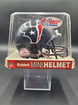 Houston Texans Mini Helmet 4” Riddell Quarterback Facemask • $32