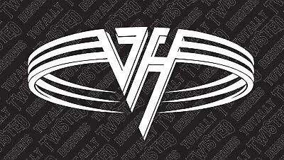 Van Halen Vinyl Decal Sticker Car Truck Classic Rock Band Logo • $10.99