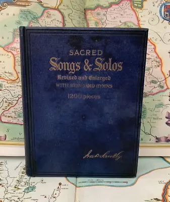 Sacred Songs & Solos Ira D. Shankey Reed Congregational Chapel 1200 Pieces • £12