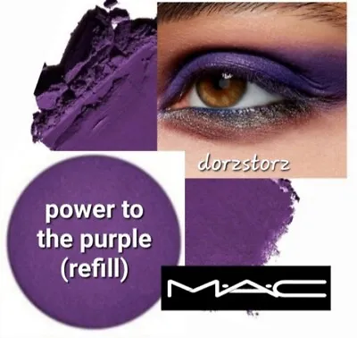 MAC Eye Shadow Matte REFILL *POWER TO THE PURPLE* / .05 Oz / New In Box • $16.50