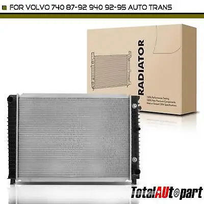 New Radiator With Transmission Oil Cooler For Volvo 740 1987-1992 940 1992-1995 • $89.99