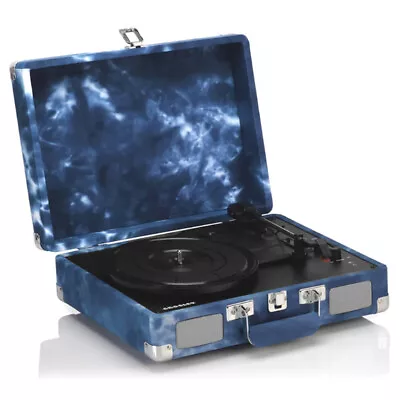 Cruiser Plus Bluetooth Turntable 3 Speed Indigo Blue • $118.75