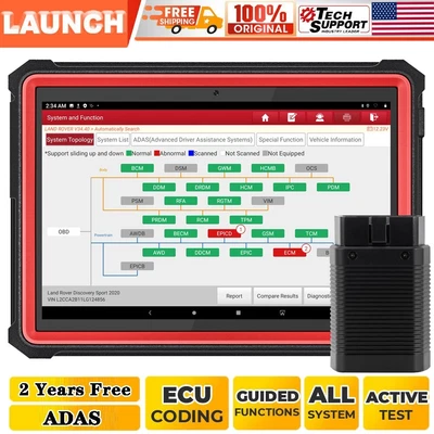 $969 • Buy 2023 LAUNCH X431 PRO3S+ V+ Elite Bidirectional Car Diagnostic Scanner Key Coding