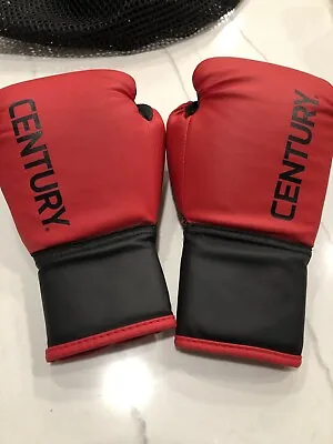 Century Youth Kids Boxing Training 6 Oz  Red Black Gloves Sports Athlete • $30