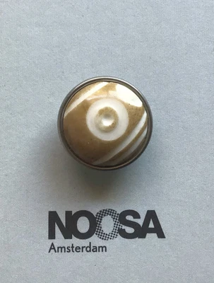 $9.95 • Buy Noosa Amsterdam Chunk  One Eyed Dzi” - Brown *Brand New **Genuine *** Rare
