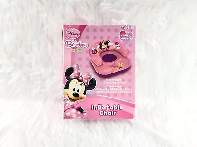 £48.56 • Buy Vintage Disney Mickey Mouse Club Minnie Mouse Bowtique Inflatable Chair Pink NEW
