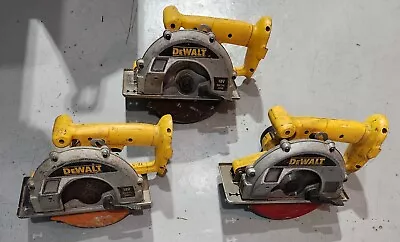 (Lot Of 3) DeWalt (DW934) 6 3/4  18V Cordless Metal Cutting Circular Saw • $75