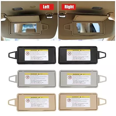 For Mercedes-Benz S-Class W220 1998-2005 R&L Side Sun Visor Mirror Frame Cover • $25.70