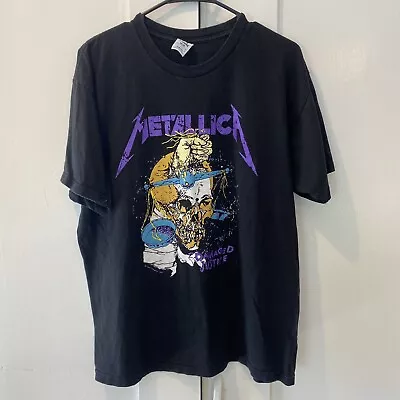 Metallica Damaged Justice Shirt Metal Megadeth Slayer Pantera Iron Maiden SP L • $17.99