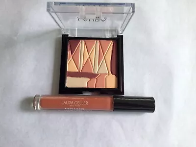 Laura Geller Artistery Blusher Palette + Sienna Rose Lip Gloss • £6.95