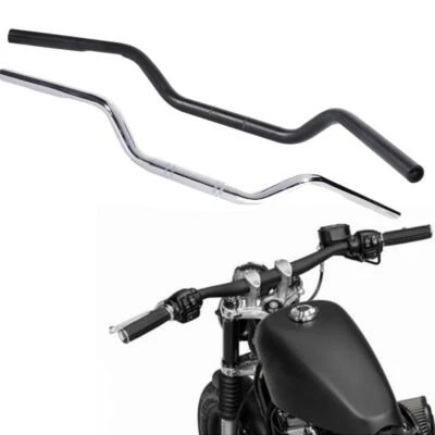 $69.99 • Buy 1  Drag Handle Bar Handlebars For Harley Fatboy 48 72 Dyna V-rod Honda Universal