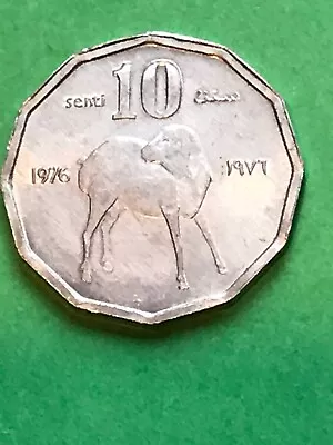 1976 Somalia 10 Senti Coin Nice! Circulated Ungraded • $2.39