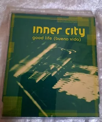 INNER CITY GOOD LIFE (BUENA VIDA 4 Track CD Single Picture Sleeve PIAS 1999 • £3.90